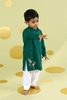 Pre-Order: Green Bird Kurta Set