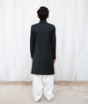 Pre-Order: Black Sherwani with Salwar
