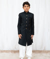 Pre-Order: Black Sherwani with Salwar