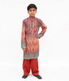 Pre-Order: Sequence Embroidered Kurta with Salwar