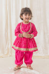 Pre-Order - Baby Girls Baby Bandhani Twirl - Pink
