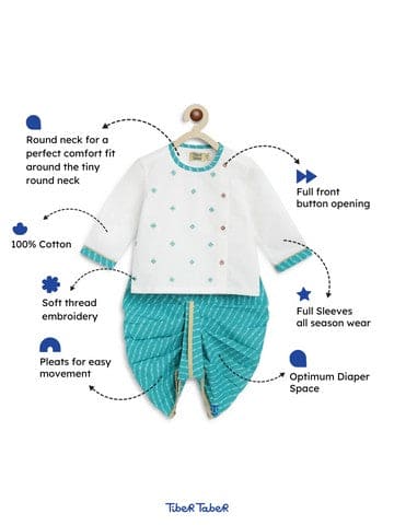 Cotton Dhoti Dhoti Kurta For Months Baby Baby Boy Leheria