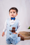 Pre-Order:Cute Teddy Waistcoat Set