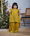 Pre-Order: Yellow Tissue Sharara Set