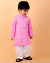 Pre-Order: Cotton Bandhani print Kurta Set
