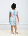 Pre-Order: Printed Aline with organza panel