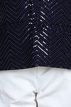Pre-Order: Velvet Thread Embroidery Coat with Pants