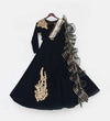 Pre-Order: Black Velvet Gown