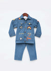 Pre-Order: Blue Denim Jacket and Pant