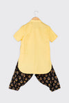 Pre-Order: Yellow Penguin Kurta with Printed Patiala