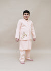 Pre-Order: Peach Jacket with Kurta and Pant