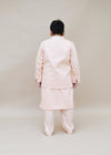 Pre-Order: Peach Jacket with Kurta and Pant