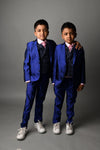 Pre-Order: Blue 4 Piece Tuxedo Set