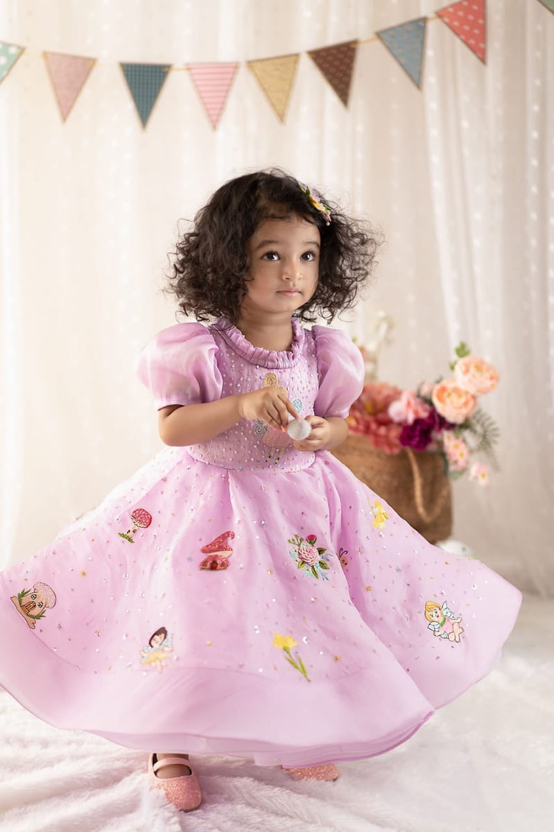 Pete + Lucy Fairy Garden Long Sleeve Dress main image 0