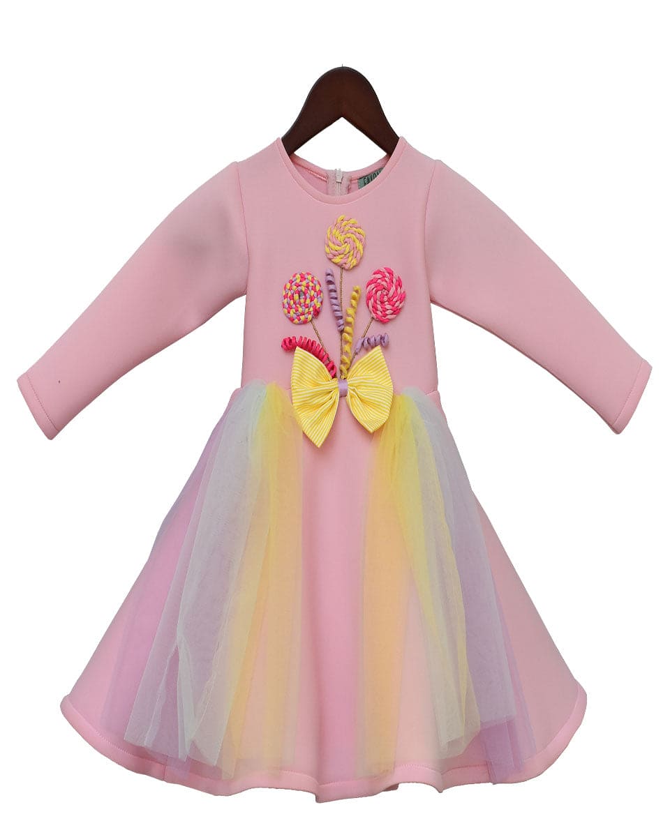 Pink Candy Dress for Girls