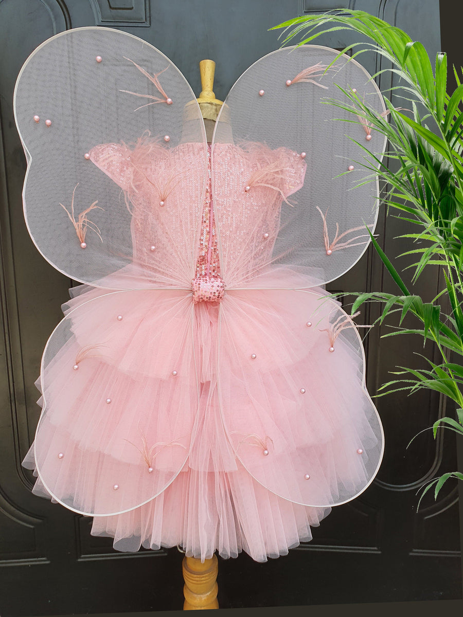 Pre-Order: Butterfly Dress without wings Peonyy Kids Pre-Order: Butterfly Dress without wings Peonyy Kids