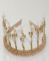 Gold Star Celestial Crown Headband