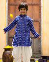 Pre-Order: Blue Kurta with Balloon pants
