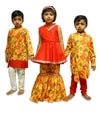 Pre-Order: Yellow Red Patola Sharara