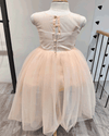 Pre-Order: Peach High Low Gown