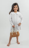 Pre-Order: Linen Peter Pan Collar Dress