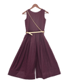 Pre-Order: Maroon Linen Jumpsuit