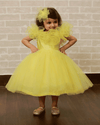 Pre-Order: Yellow Off-Shoulder Frock