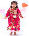 Pre-Order: Pink Floral Anarkali