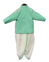 Pre-Order: Sea Green Ajkan with Dhoti