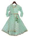 Pre-Order: Sea Green Anarkali Dress