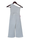 Pre-Order: White Lycra Jumpsuit