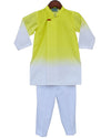 Pre-Order: Yellow & White Kurta with Pant