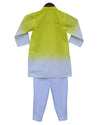 Pre-Order: Yellow & White Kurta with Pant