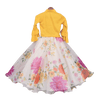 Pre-Order: Yellow Knotted Top with Lehenga