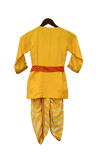 Yellow Krishna Dhoti Set