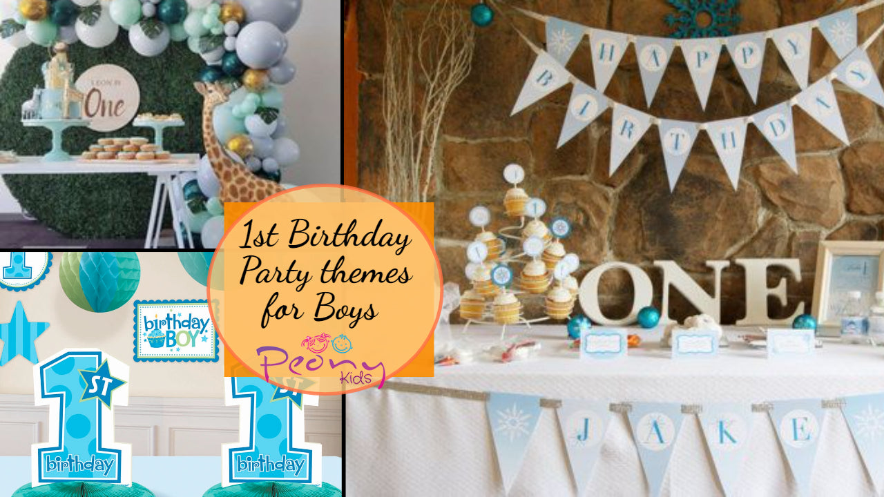 1st Birthday Party Themes for Boy's, Birthday Outfits