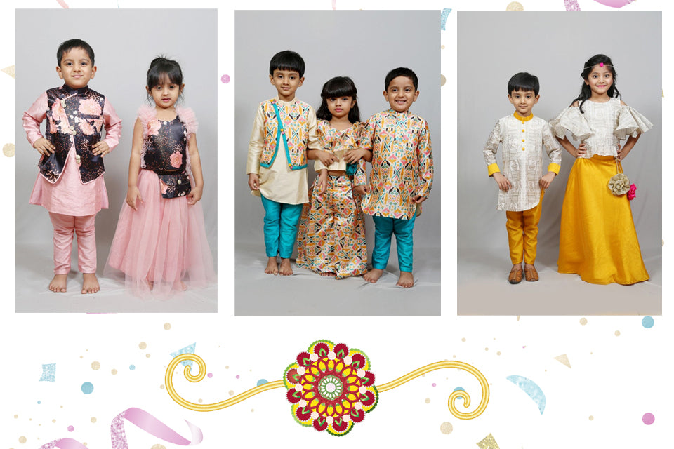 Rakhi Kids Wear Dress