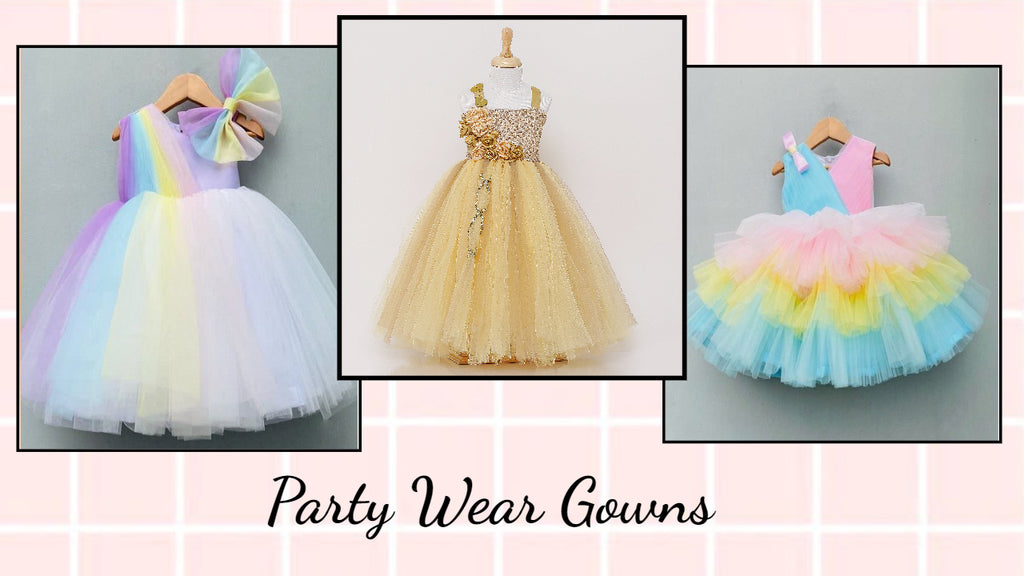 Disney Princess Inspired Kids Party Dresses and Birthday Gowns !!