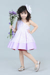 Pre-Order:One Shoulder Structure Dress with Hair Accessory