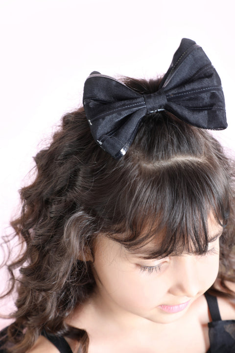 Pre-Order: Top with Metallic Tape includes Top, Pant, Belt and Hair Clip