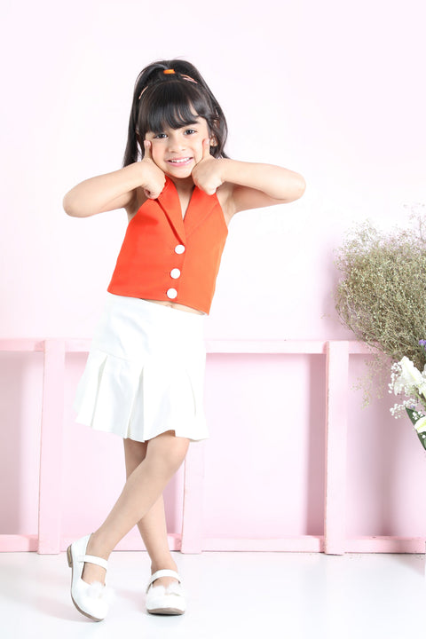 Pre-Order: Halter Waistcoat with Skirt