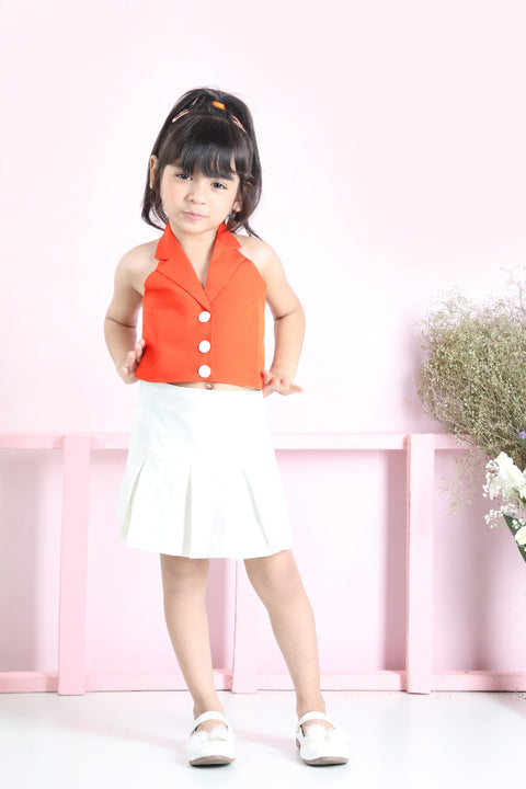 Pre-Order: Halter Waistcoat with Skirt