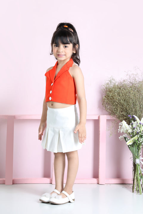 Pre-Order: Halter Waistcoat with Skirt