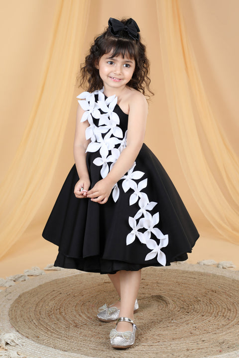 Pre-Order: 3D Hand Cut Flower Dress