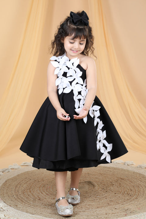 Pre-Order: 3D Hand Cut Flower Dress