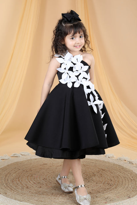 Pre-Order: 3D Hand Cut Flower Dress