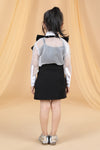 Pre-Order: Top & Skirt with Embellished Bow and Inner