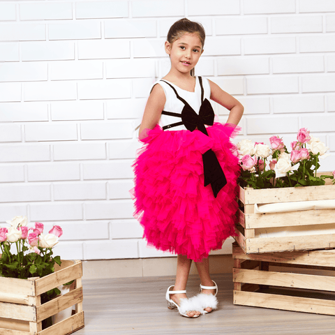 Pre-Order: Pink Ruffled Dress