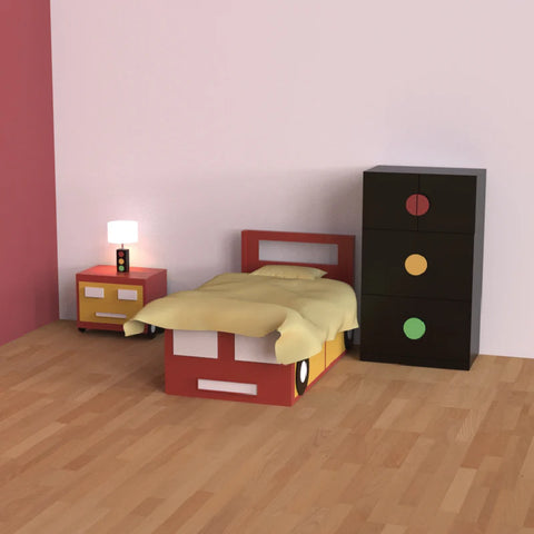 Pre-Order: Vroom-Vroom Car Bed for Kids