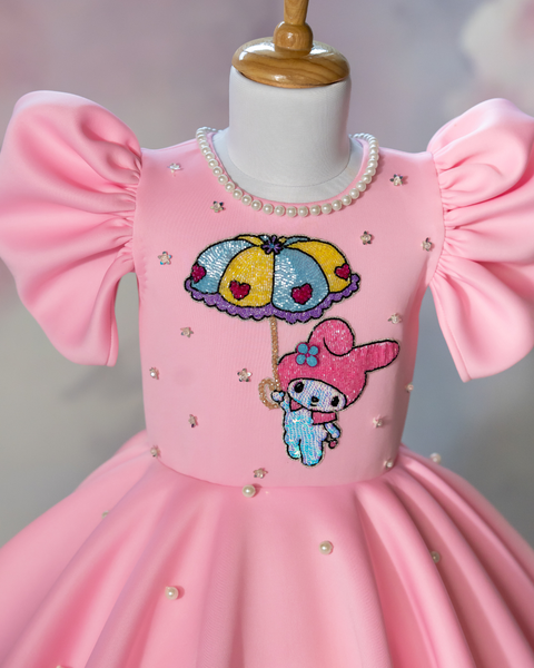Pre-Order: Melody theme Scuba Dress